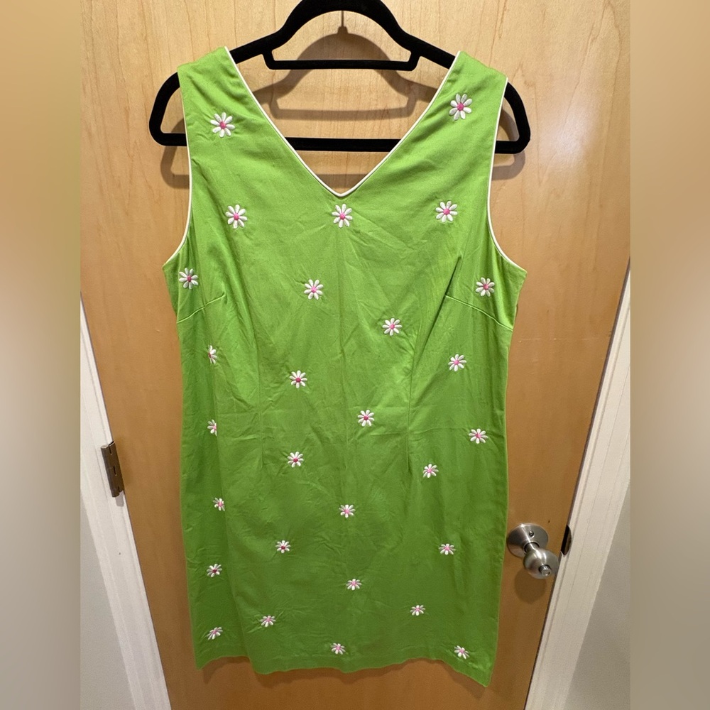 Vintage Sag Harbor Retro Daisy Shift Dress 🌼